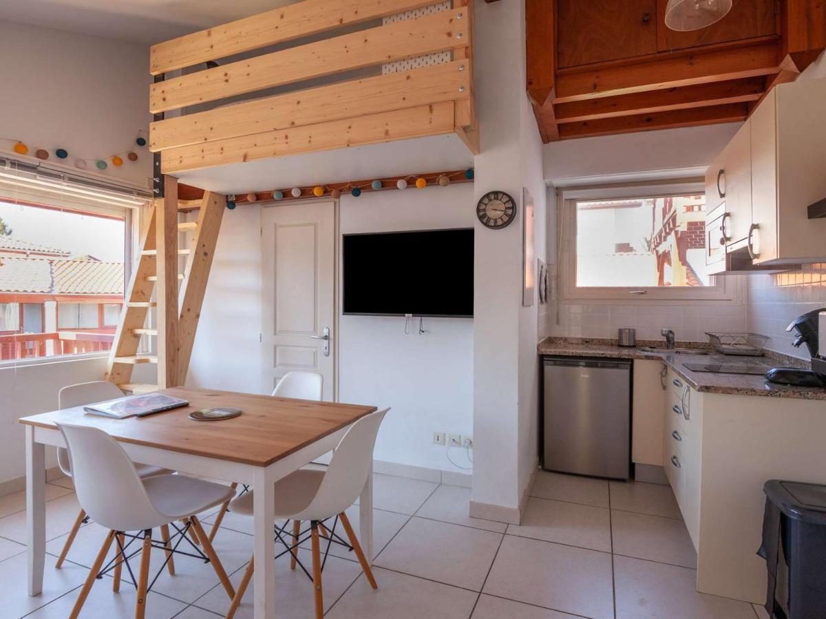 Appartement Cosy Avec Mezzanine, Balcon Et Parking A 300M De La Plage - Fr-1-2-382 Андай Екстер'єр фото
